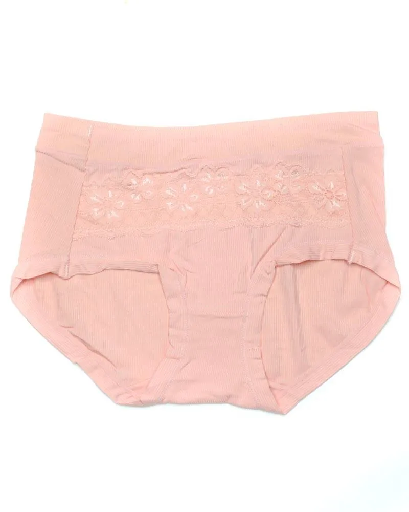Pack of 2 Basic Soft Cotton Stretchable Panty FP-656 - Mix Colors