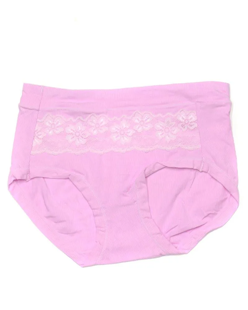 Pack of 2 Basic Soft Cotton Stretchable Panty FP-656 - Mix Colors