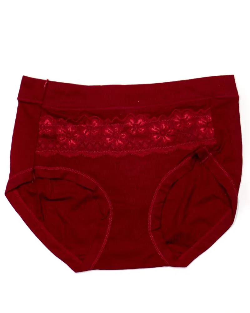 Pack of 2 Basic Soft Cotton Stretchable Panty FP-656 - Mix Colors