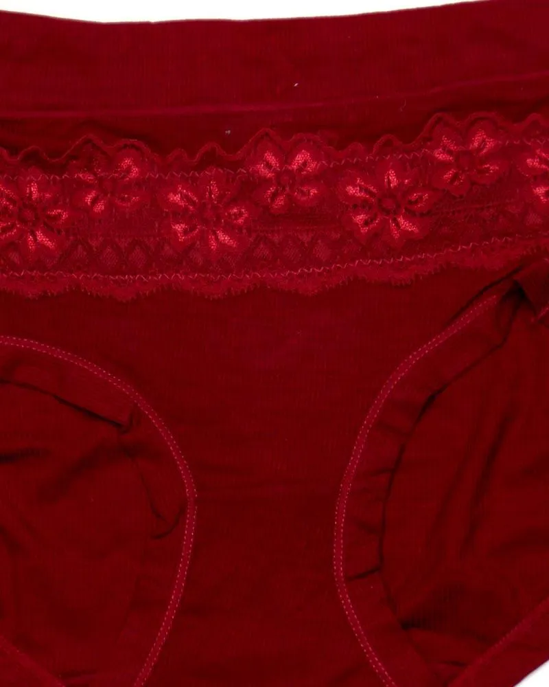 Pack of 2 Basic Soft Cotton Stretchable Panty FP-656 - Mix Colors