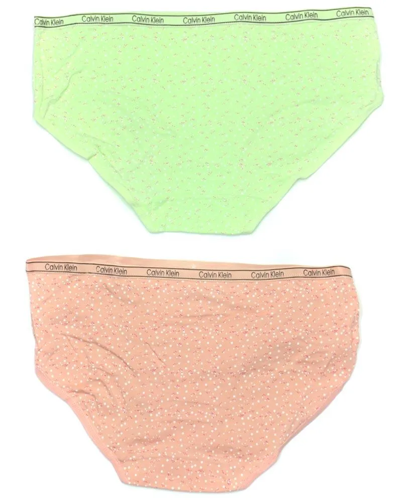 Pack of 2 Ck Printed Panty - Soft Cotton Stretchable Jersey Panty