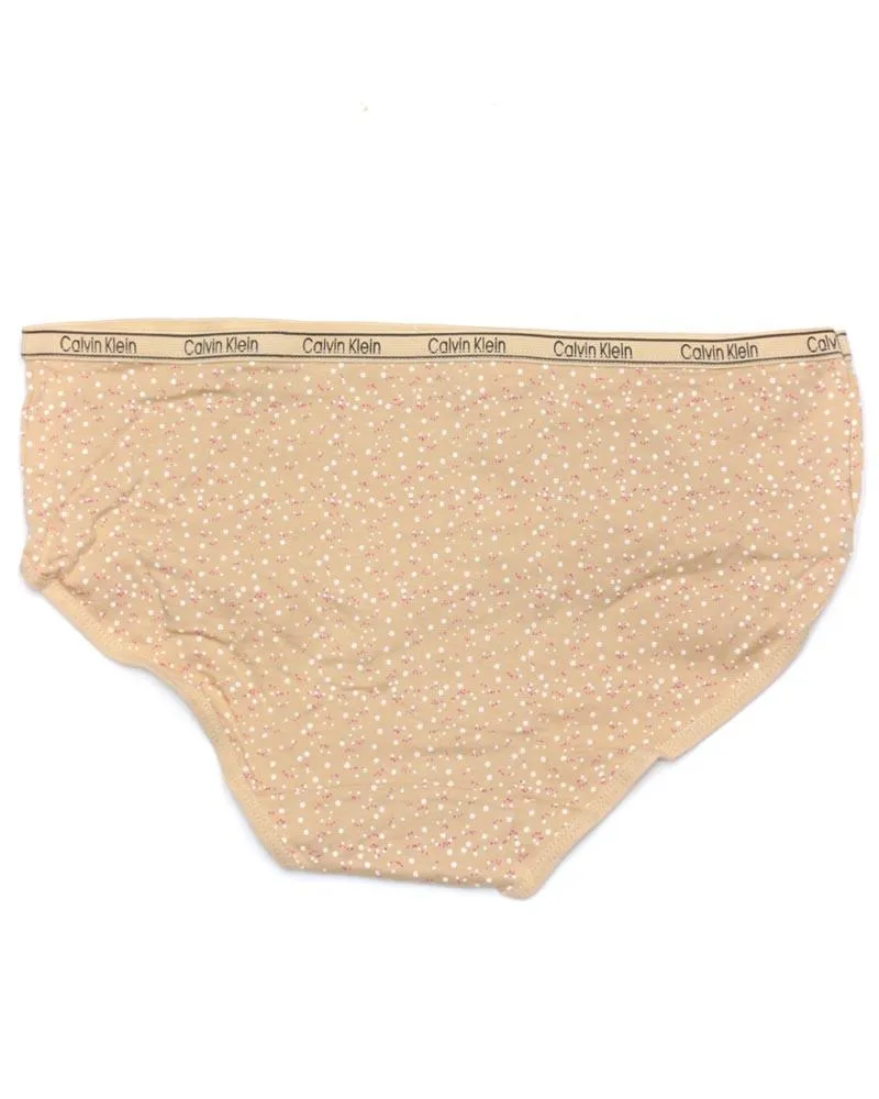 Pack of 2 Ck Printed Panty - Soft Cotton Stretchable Jersey Panty