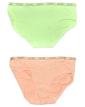 Pack of 2 Ck Printed Panty - Soft Cotton Stretchable Jersey Panty