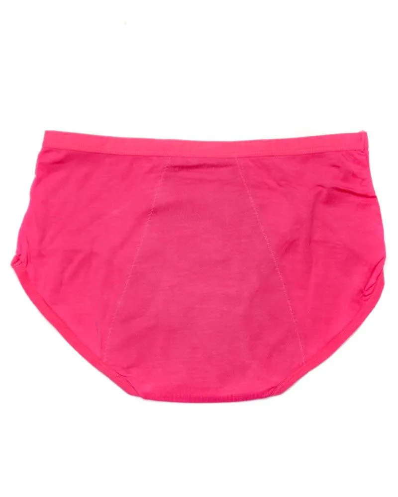 Pack Of 2 - Girls Briefs Cotton Periods Panty - Mix Colors