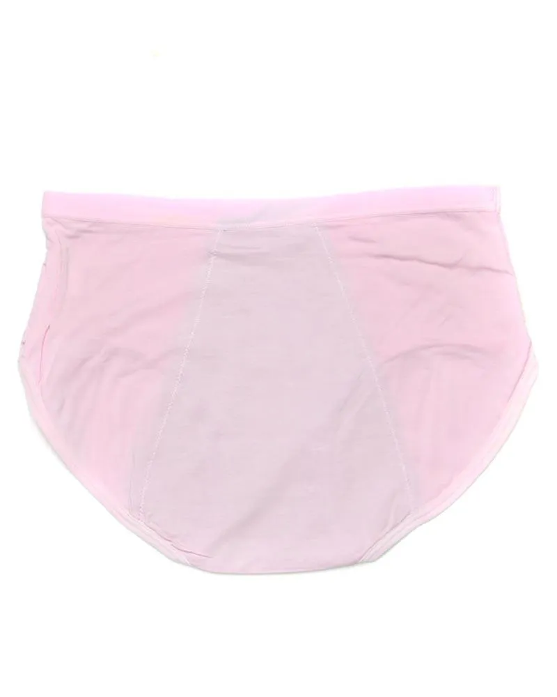 Pack Of 2 - Girls Briefs Cotton Periods Panty - Mix Colors