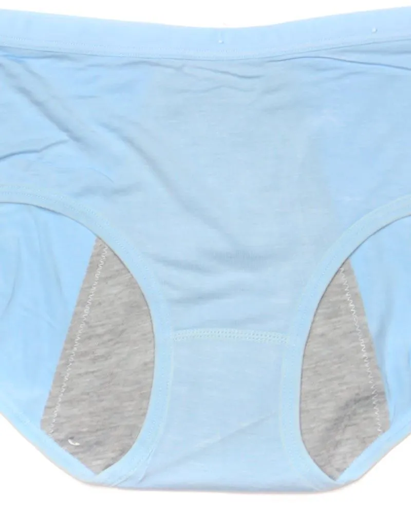 Pack Of 2 - Girls Briefs Cotton Periods Panty - Mix Colors