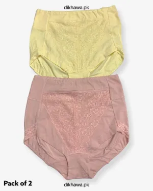 Pack of 2 Imported Stocklot Branded Net Panty Stretchable Net Panty 2021