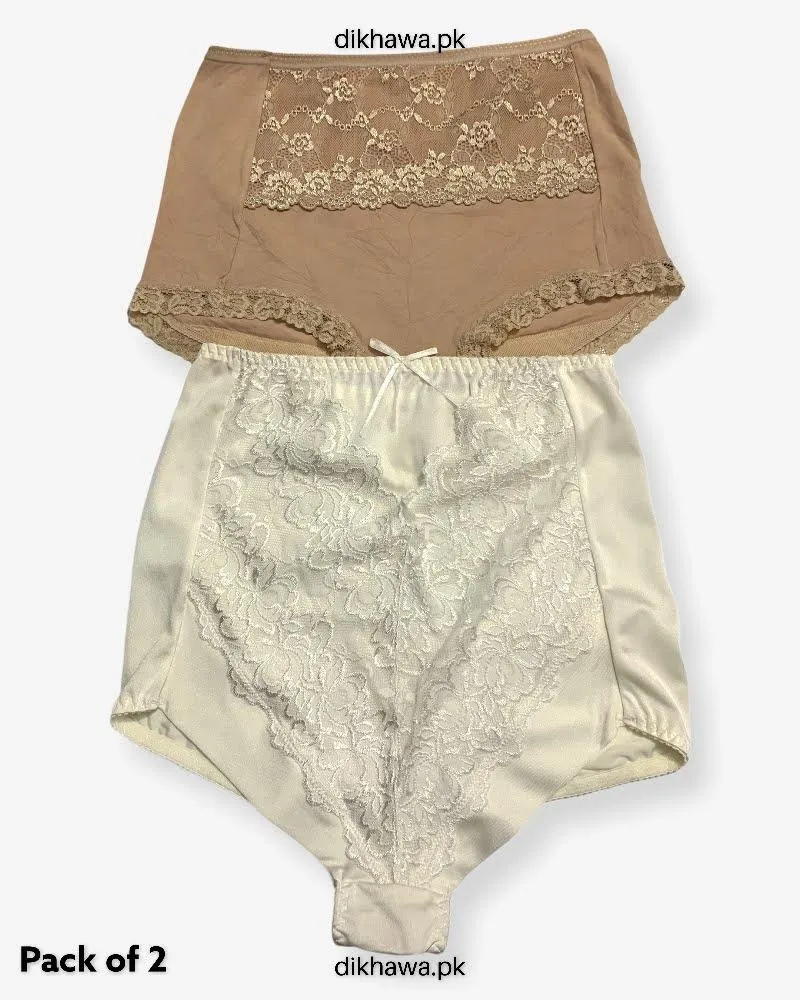 Pack of 2 Imported Stocklot Branded Net Panty Stretchable Net Panty 2021