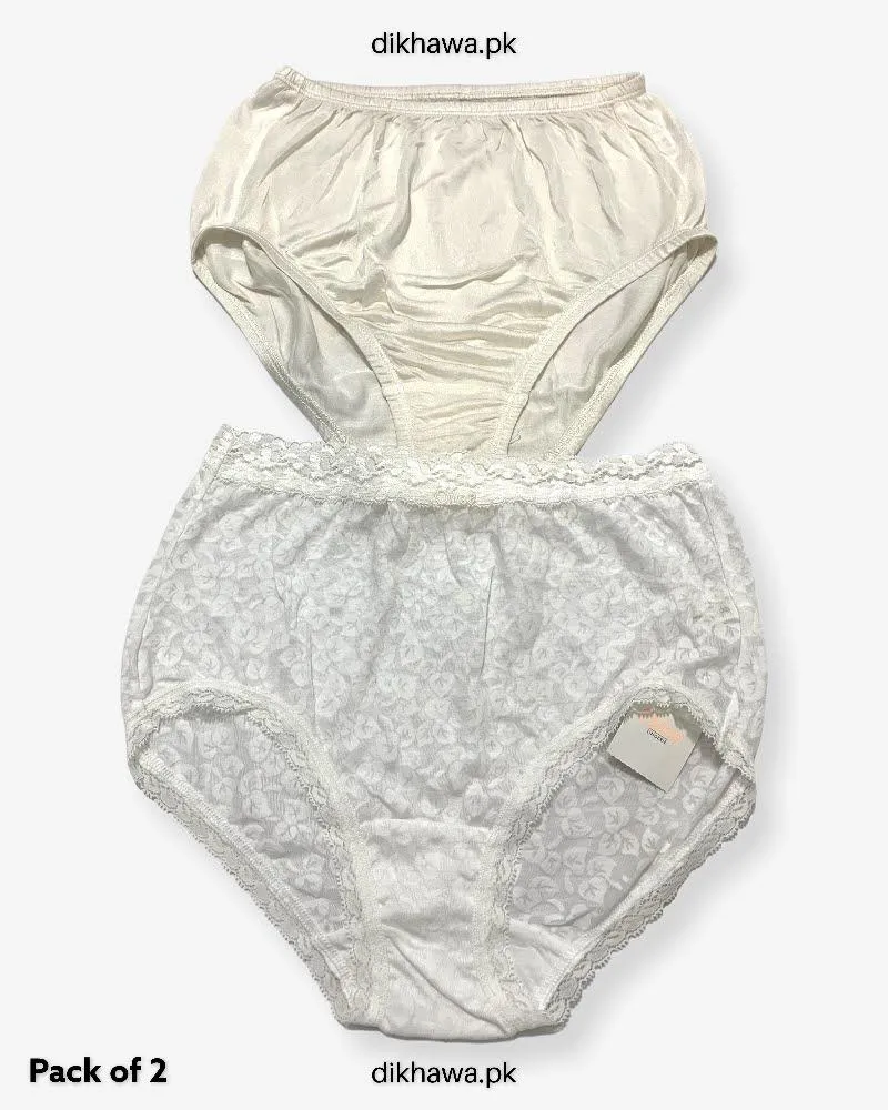 Pack of 2 Imported Stocklot Branded Net Panty Stretchable Net Stretchable Panty 2021