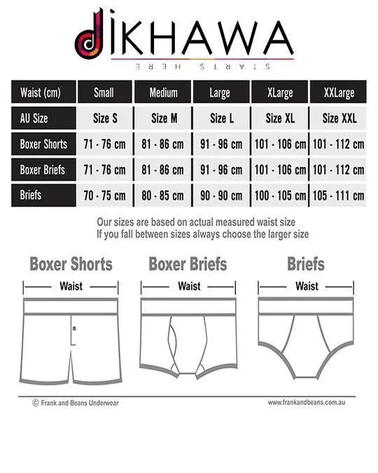 Pack of 2 - Mascot Pure Cotton Mens Boxers - Mix Colours