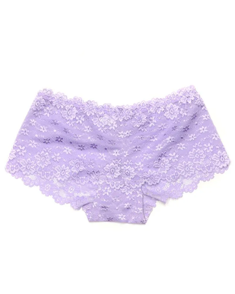 Pack of 2 Sexy Net Panty - FP-627- Peach Skin Purple