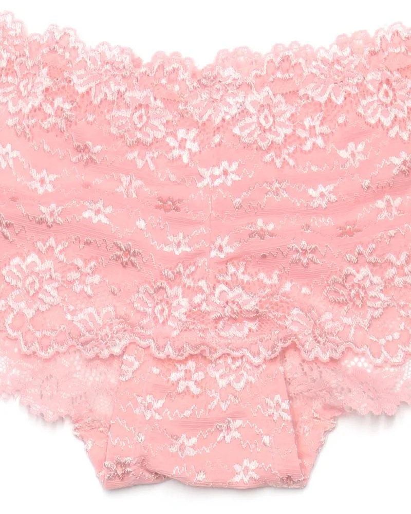 Pack of 2 Sexy Net Panty - FP-627- Peach Skin Purple
