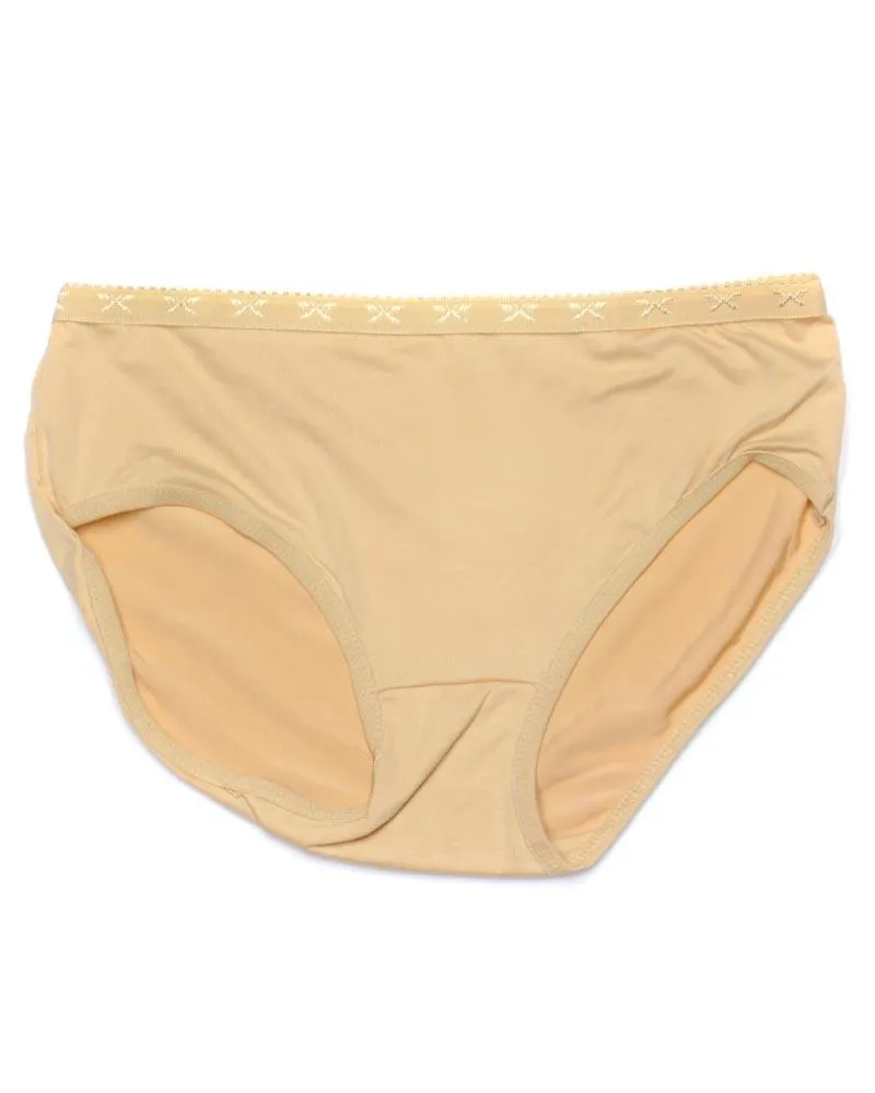 Pack of 3 Basic Soft Cotton Panty AN-336 - Mix Colors