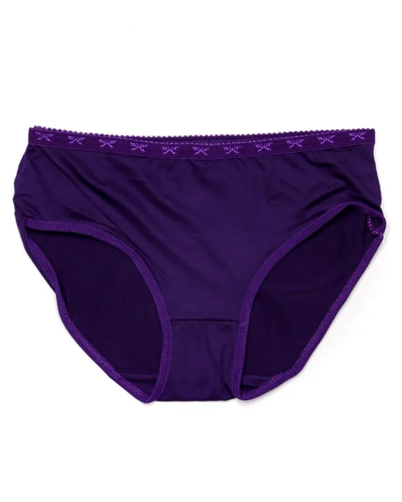Pack of 3 Basic Soft Cotton Panty AN-336 - Mix Colors