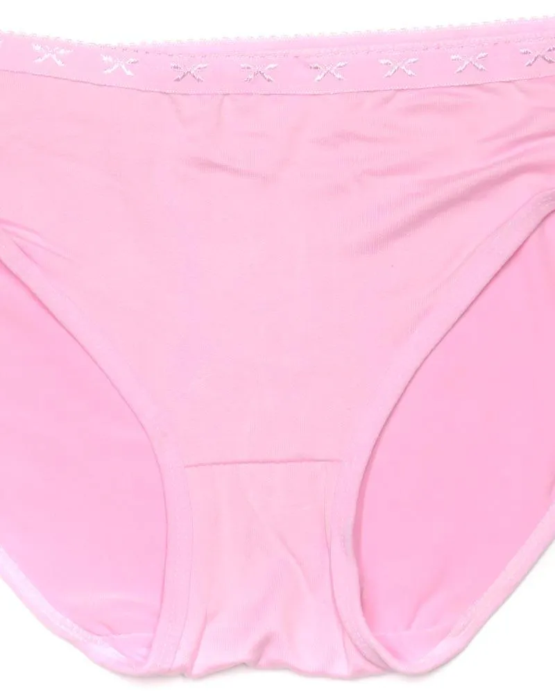 Pack of 3 Basic Soft Cotton Panty AN-336 - Mix Colors