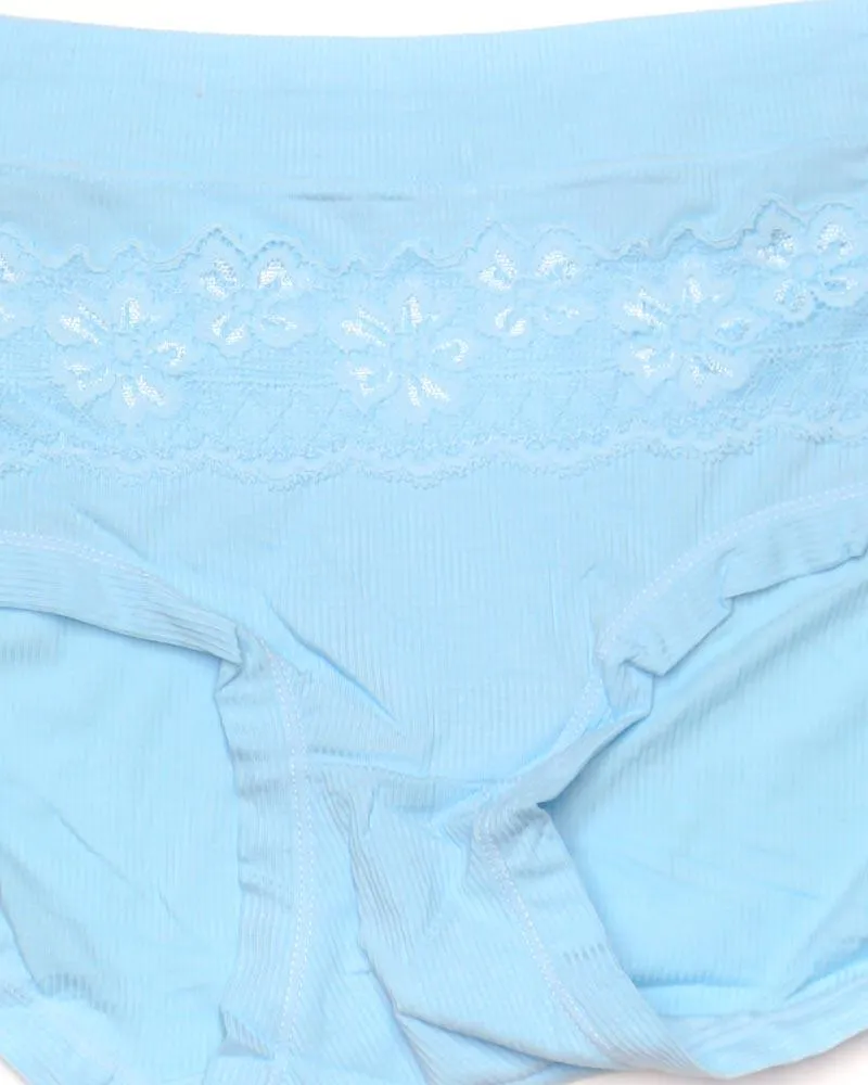 Pack of 3 Basic Soft Cotton Stretchable Panty FP-656 - Mix Colors