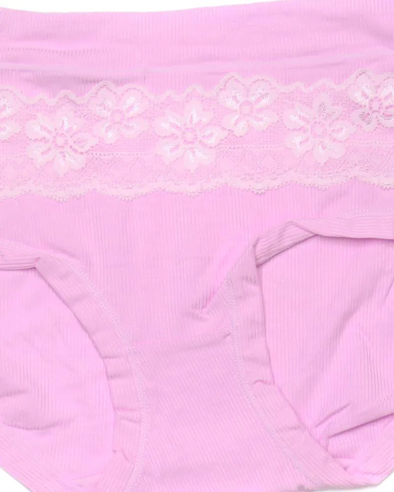 Pack of 3 Basic Soft Cotton Stretchable Panty FP-656 - Mix Colors