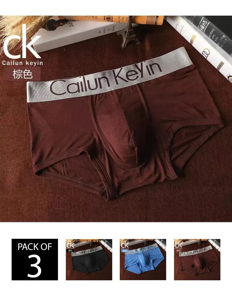 Pack of 3 - Ck Mens Boxers - Colourful Mens Boxers