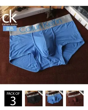 Pack of 3 - Ck Mens Boxers - Colourful Mens Boxers