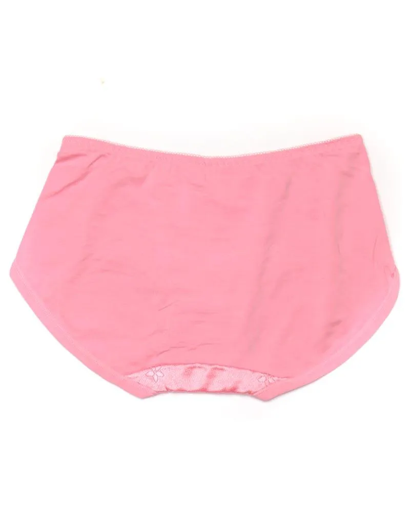 Pack of 3 Fancy Soft Cotton Panty - Mix Colors-KN335