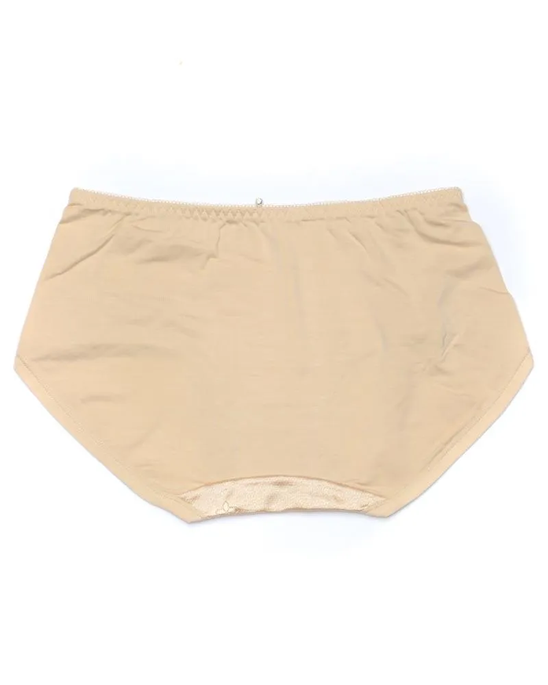 Pack of 3 Fancy Soft Cotton Panty - Mix Colors-KN335