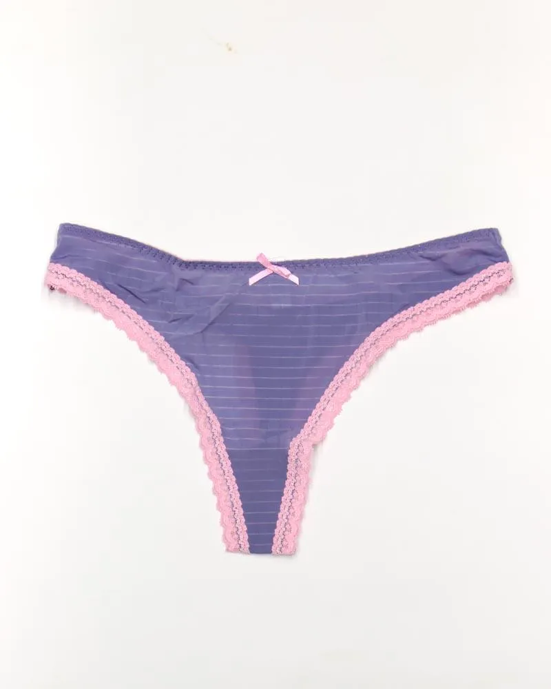Pack of 3 Sexy Net Panty - Mix Colors & Designs