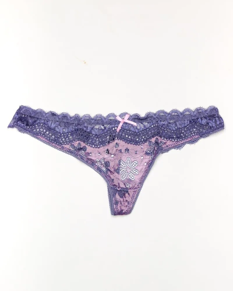 Pack of 3 Sexy Net Panty - Mix Colors & Designs