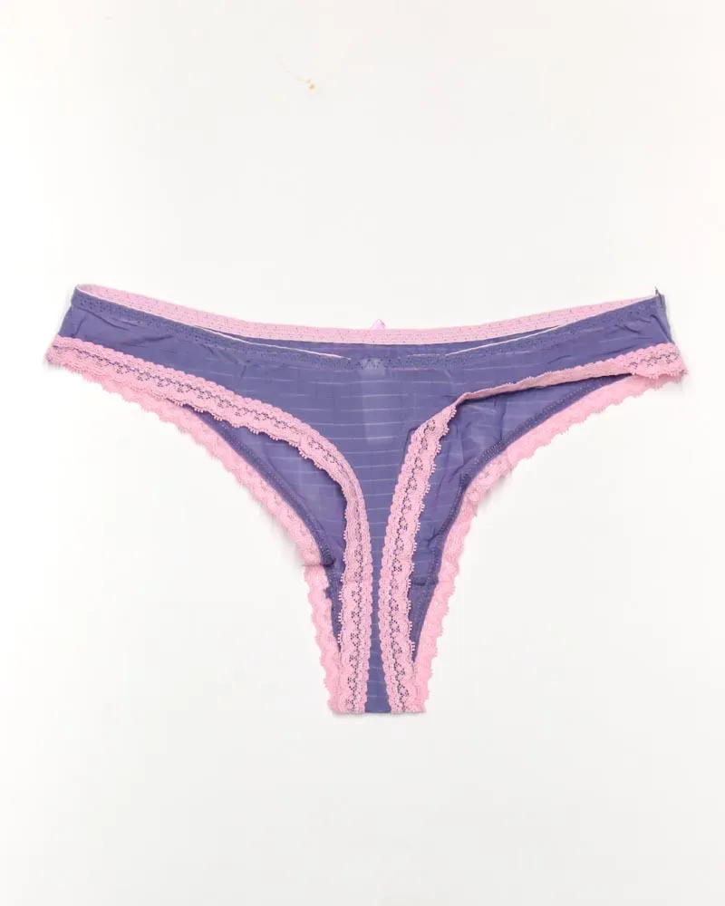 Pack of 3 Sexy Net Panty - Mix Colors & Designs