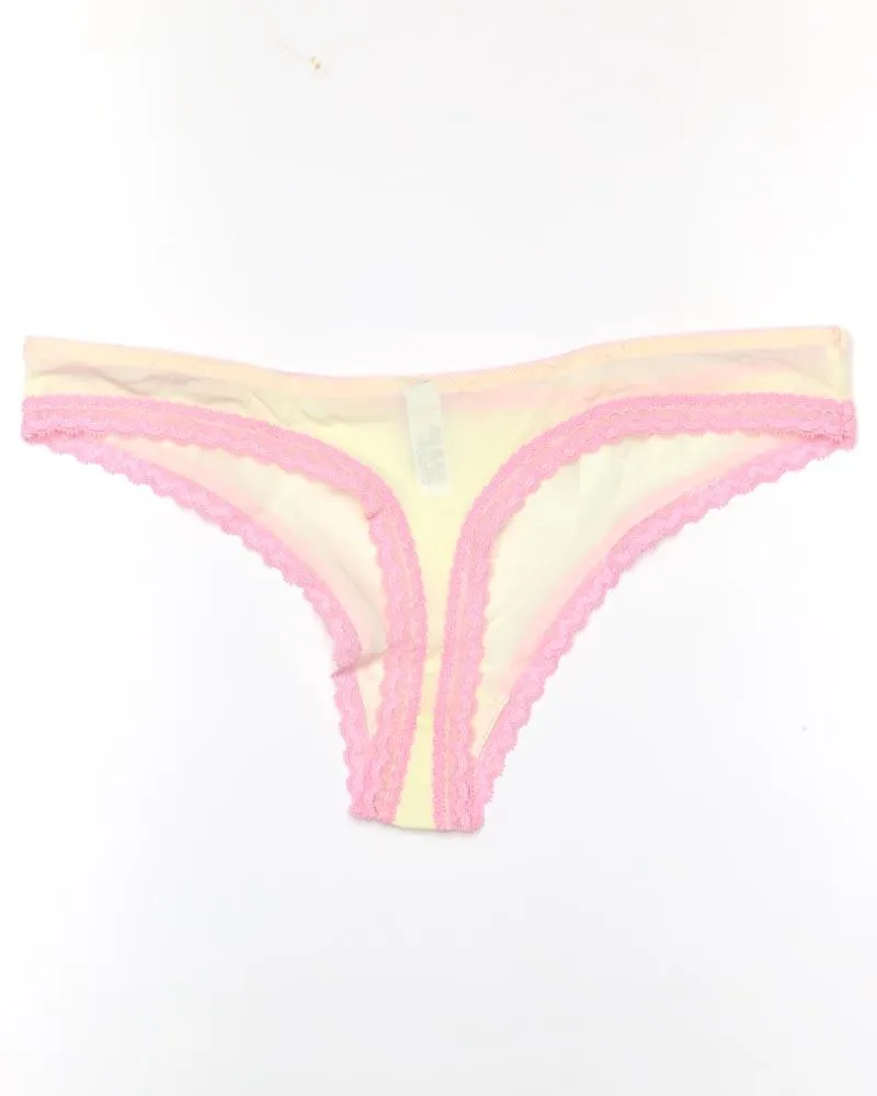 Pack of 3 Sexy Net Panty - Mix Colors & Designs