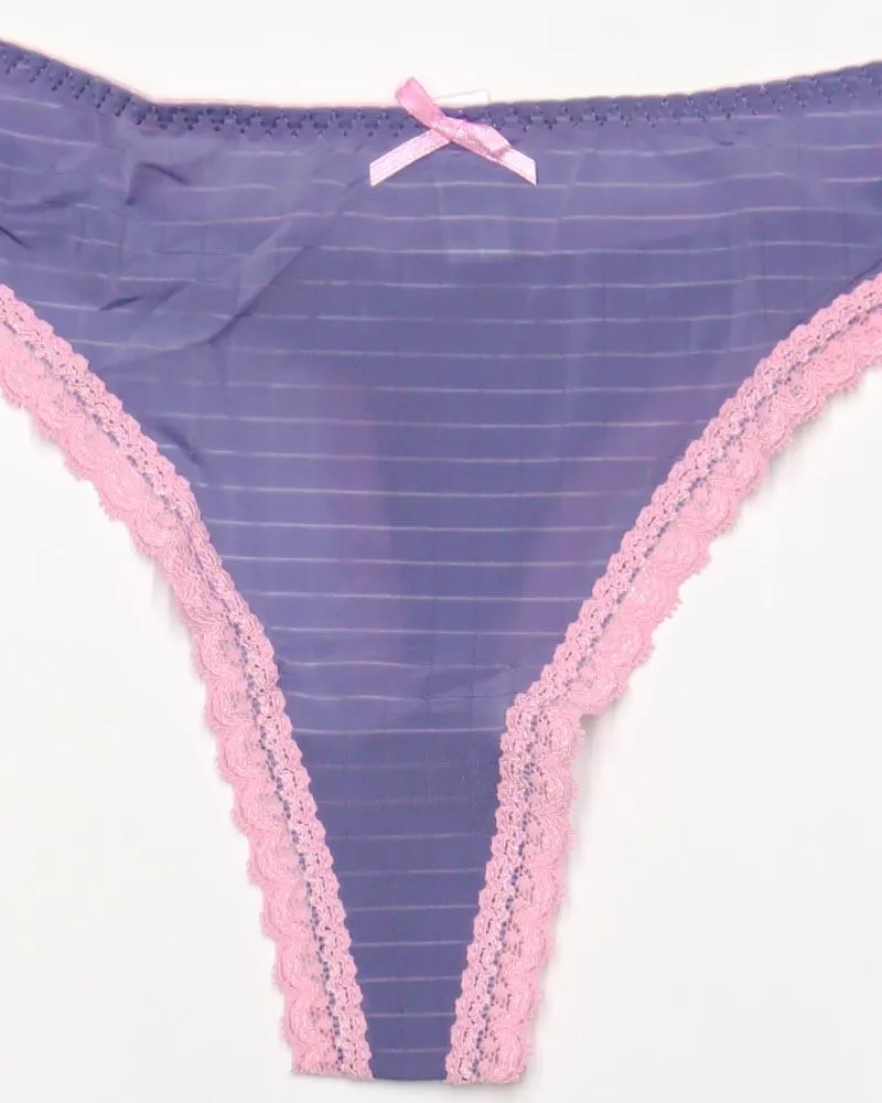 Pack of 3 Sexy Net Panty - Mix Colors & Designs