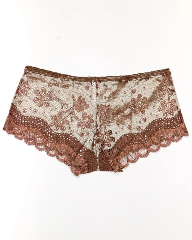 Pack of 3 Sexy Net Panty - Mix Colors & Designs