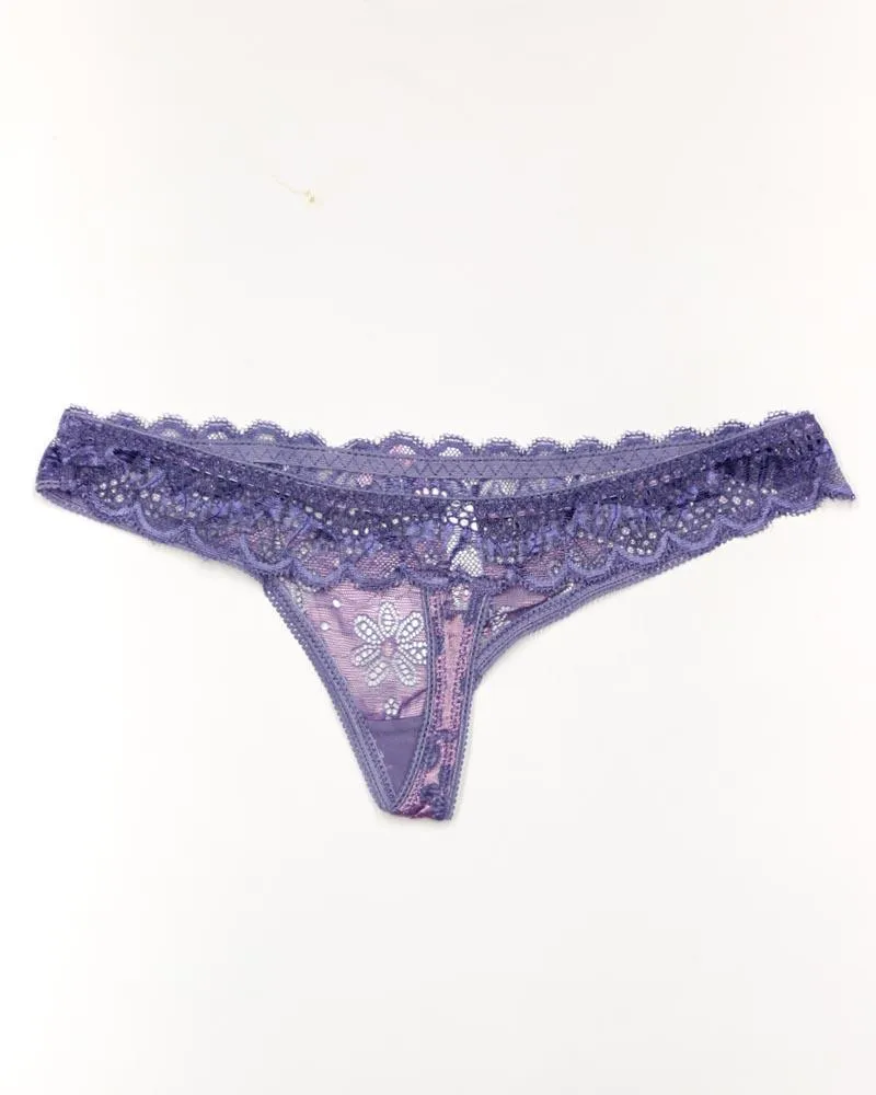 Pack of 3 Sexy Net Panty - Mix Colors & Designs