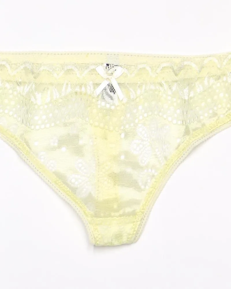 Pack of 3 Sexy Net Panty - Mix Colors & Designs