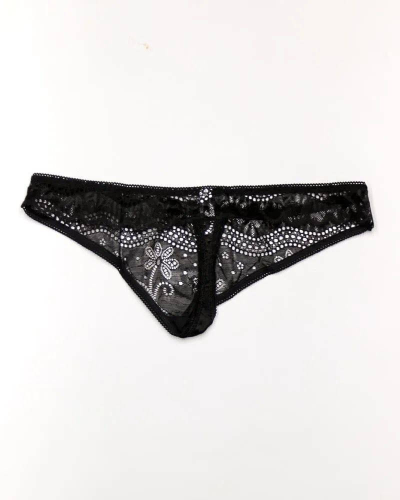 Pack of 3 Sexy Net Panty - Mix Colors & Designs