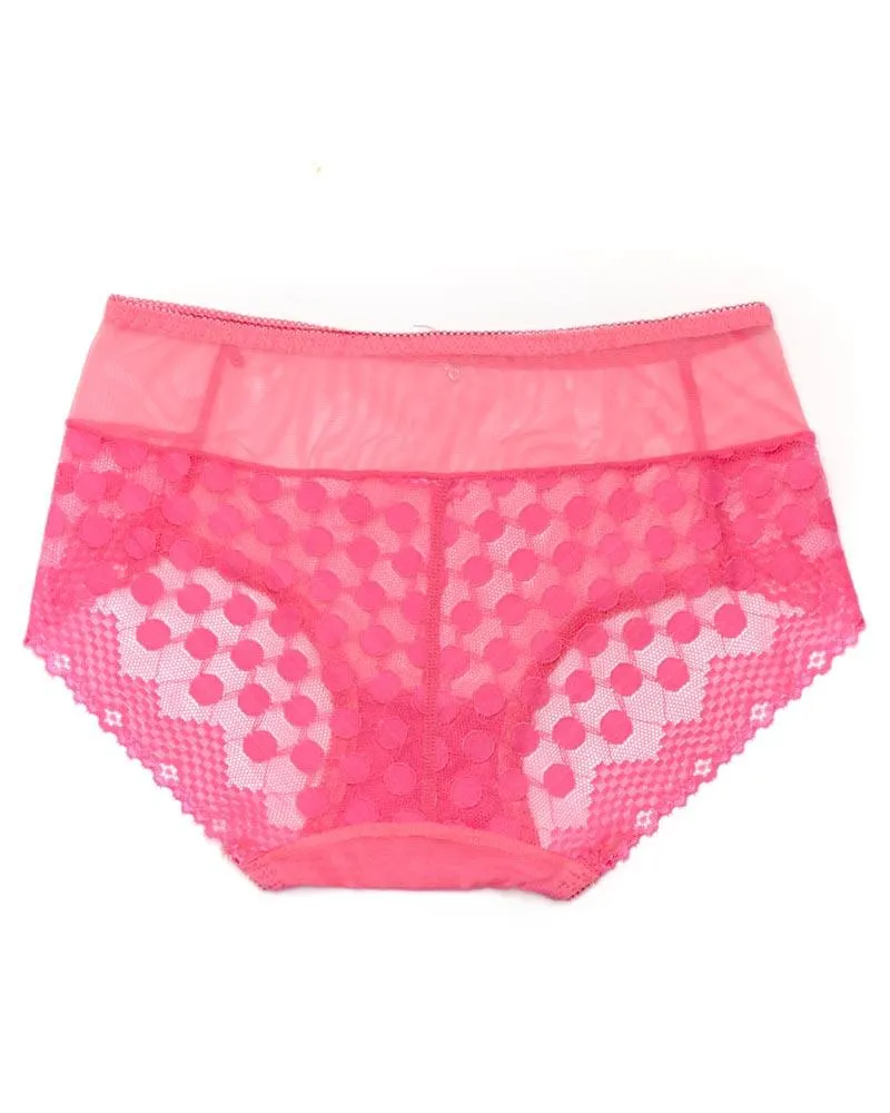 Pack of 3 Sexy Net Panty - Mix Colors-KN334