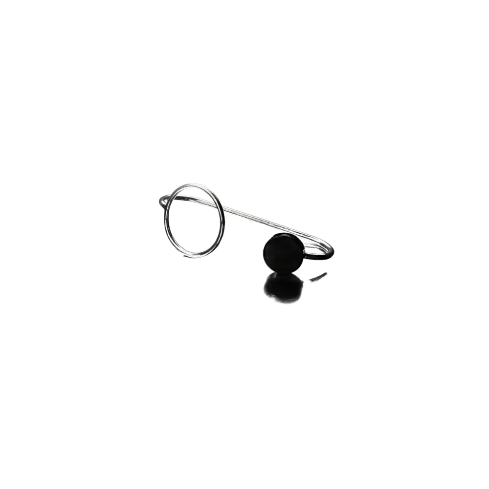 Palm Bracelet with an Obsidian