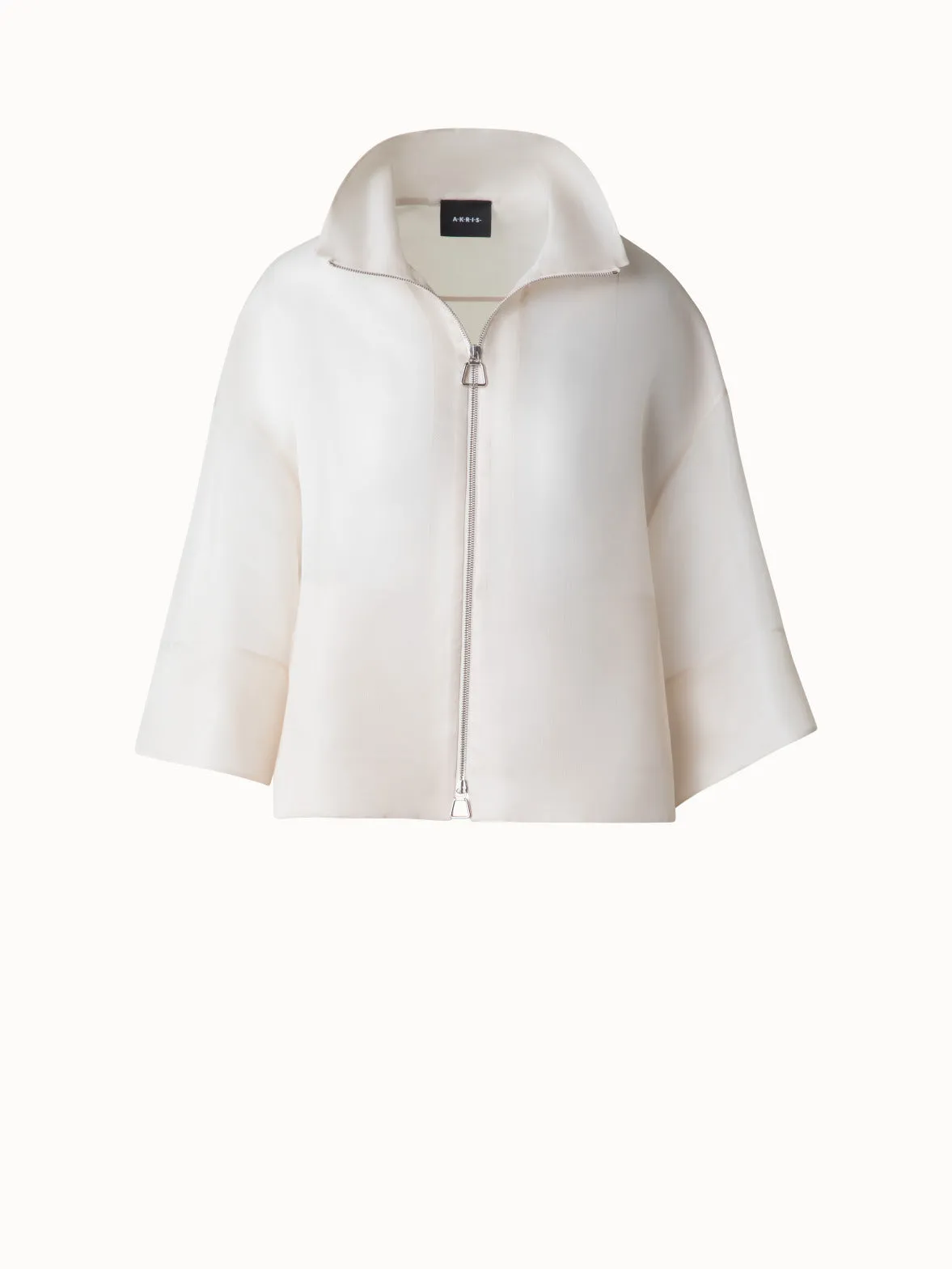 Panama Silk Organza Volume Jacket