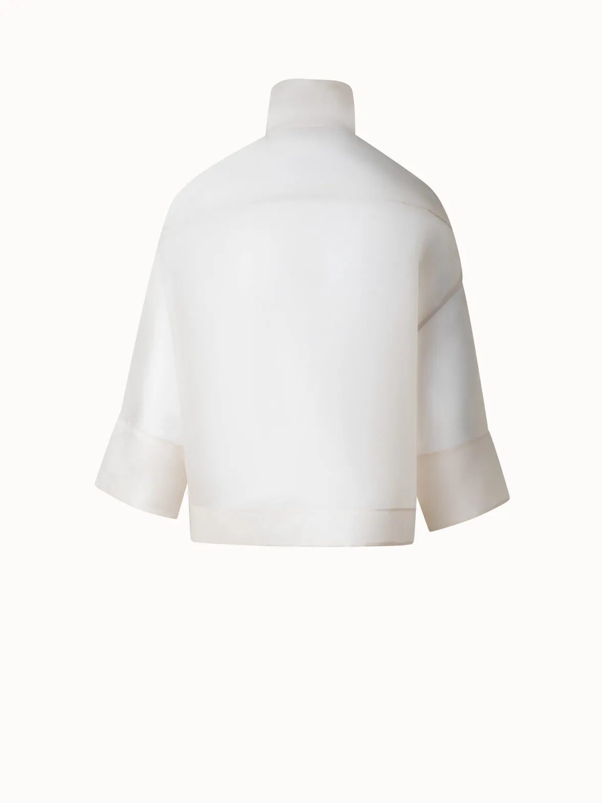 Panama Silk Organza Volume Jacket