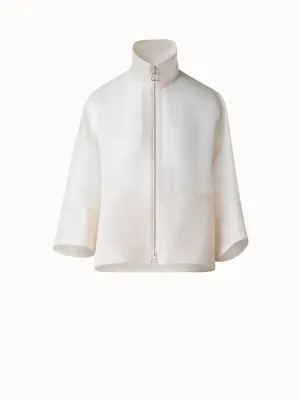 Panama Silk Organza Volume Jacket