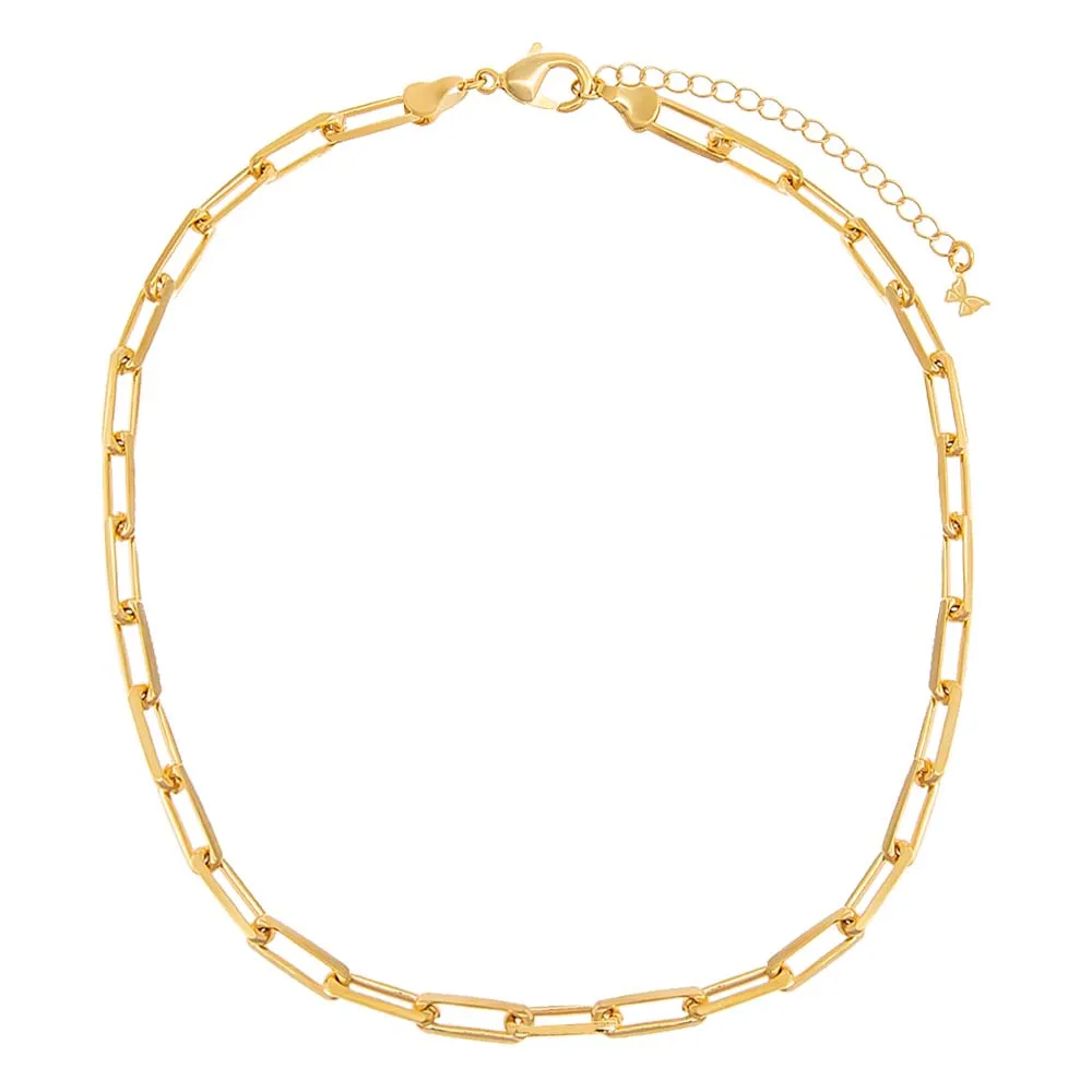 Paperclip Link Necklace