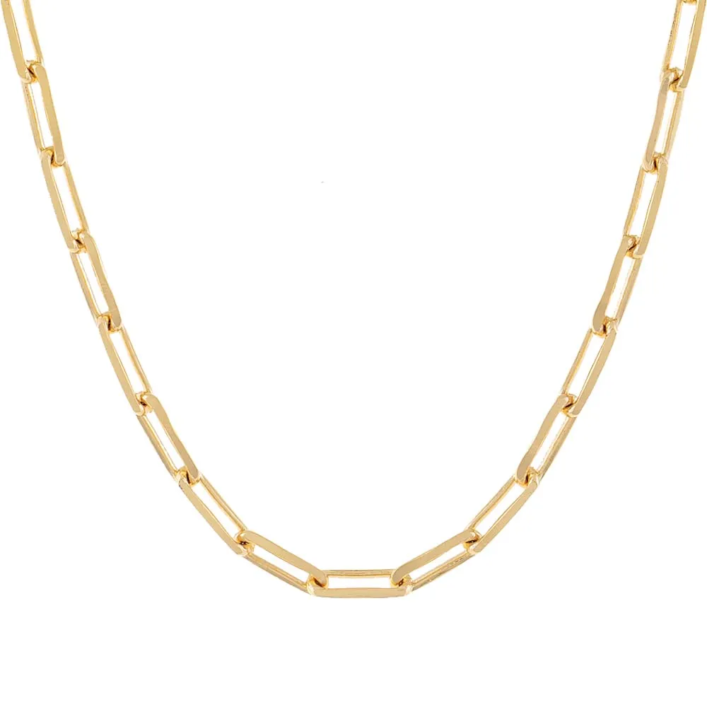 Paperclip Link Necklace