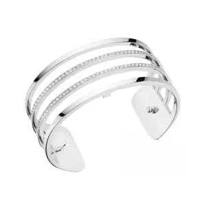 Paralleles Precious 25mm Cuff in Silver