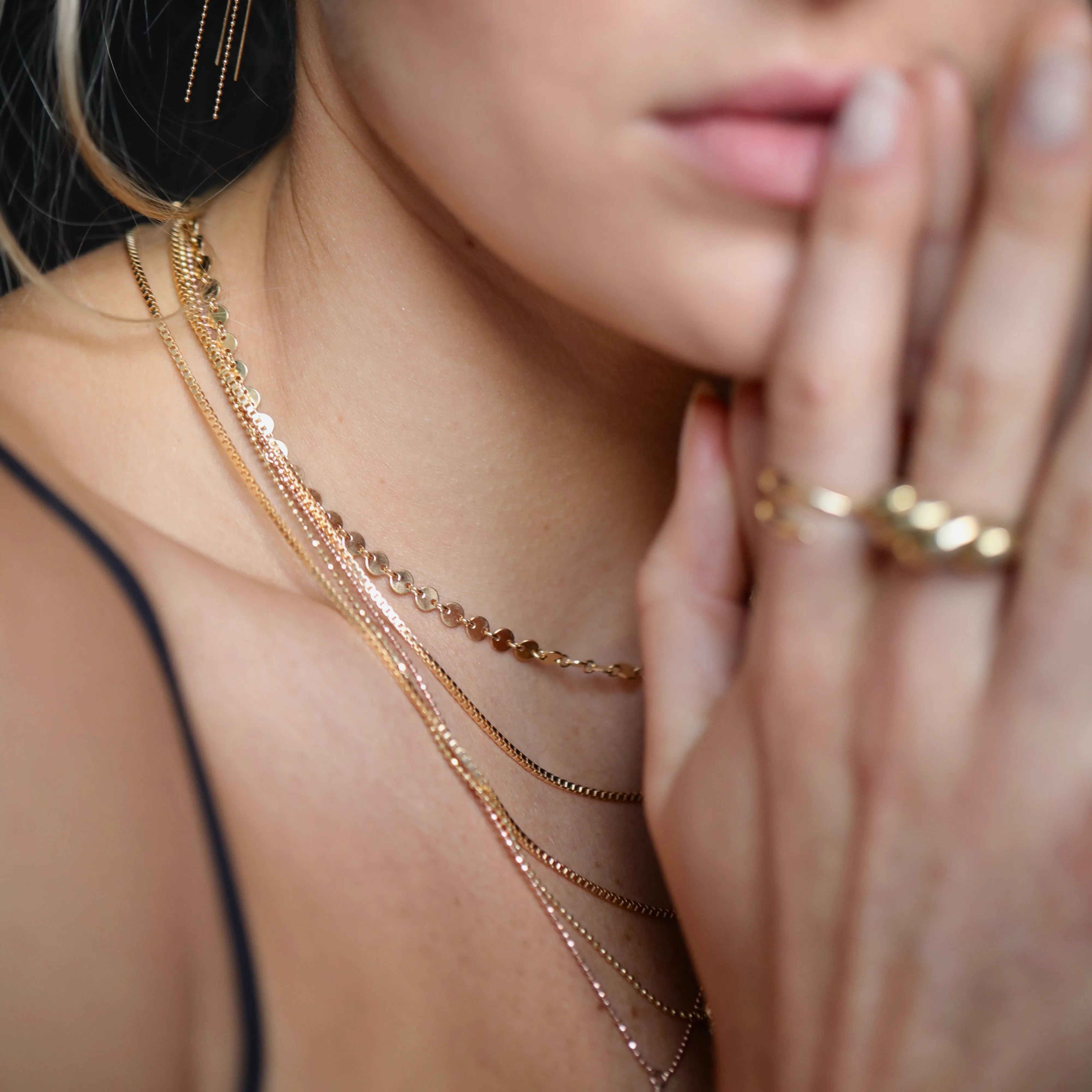 Paris Chain Choker - 14K Gold Filled