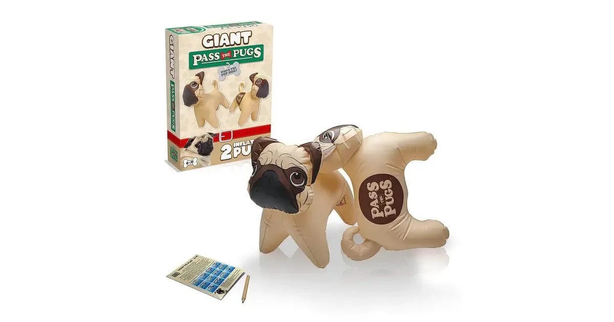 Pass the Pugs Giant Inflatible