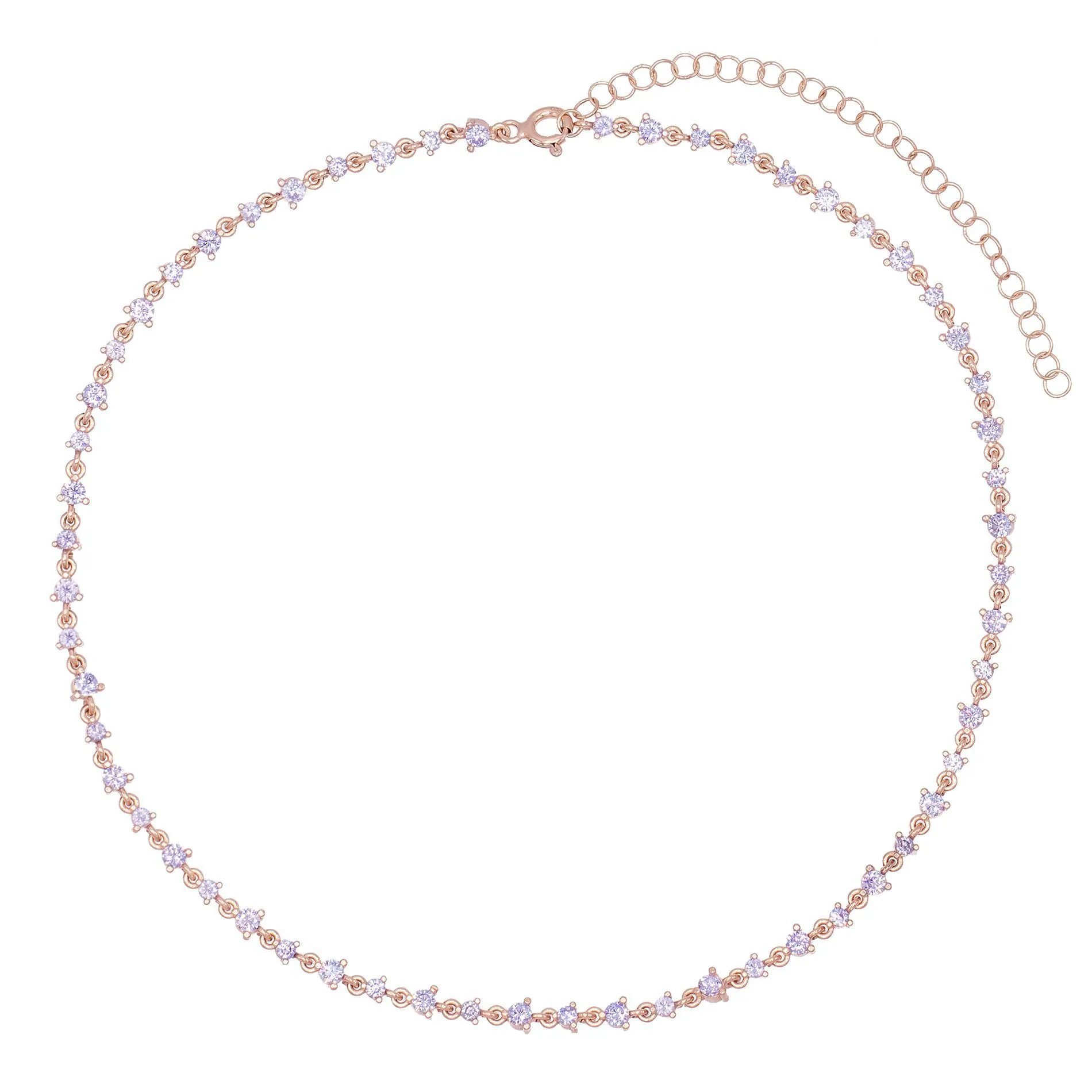 Pastel CZ Choker