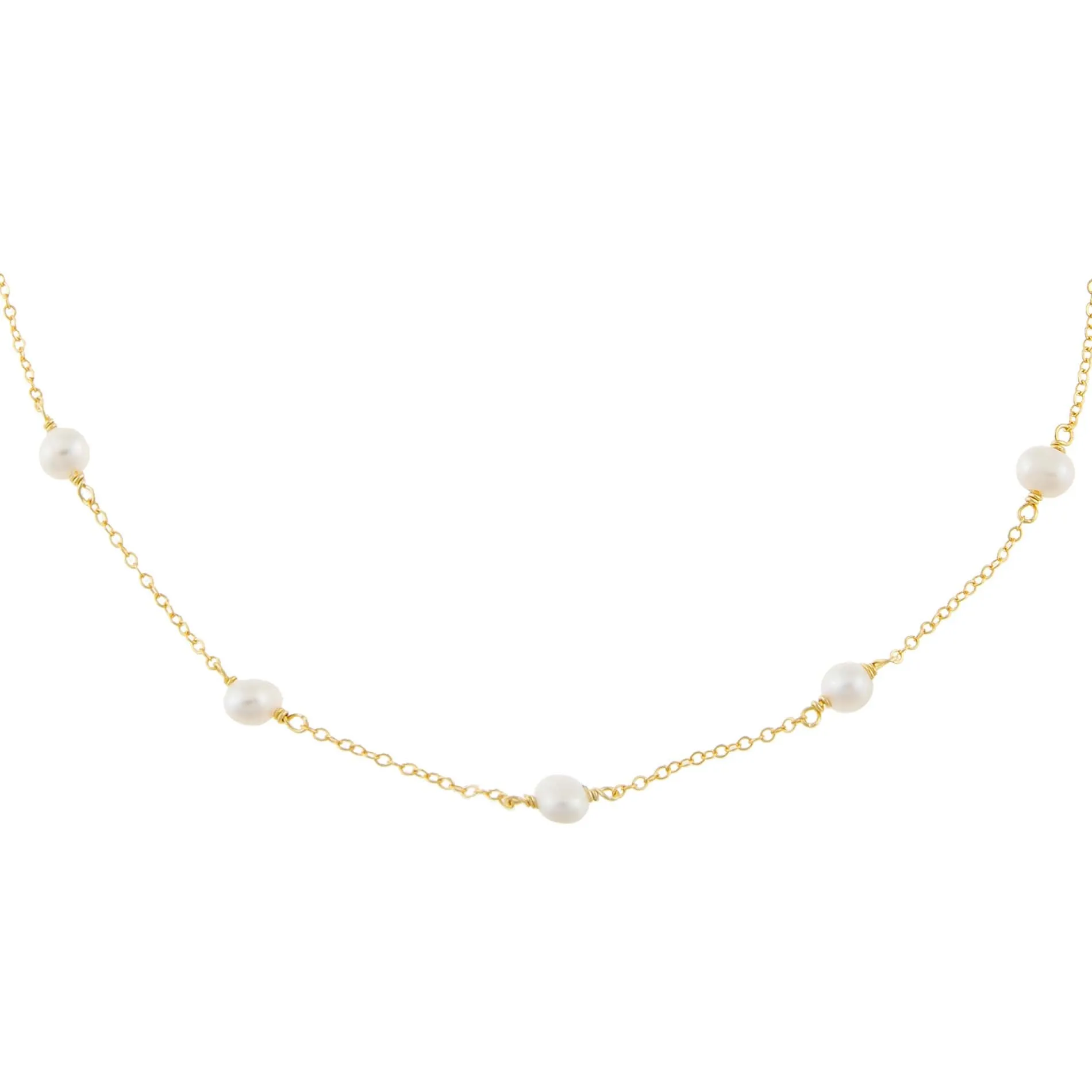 Pearl Chain Choker