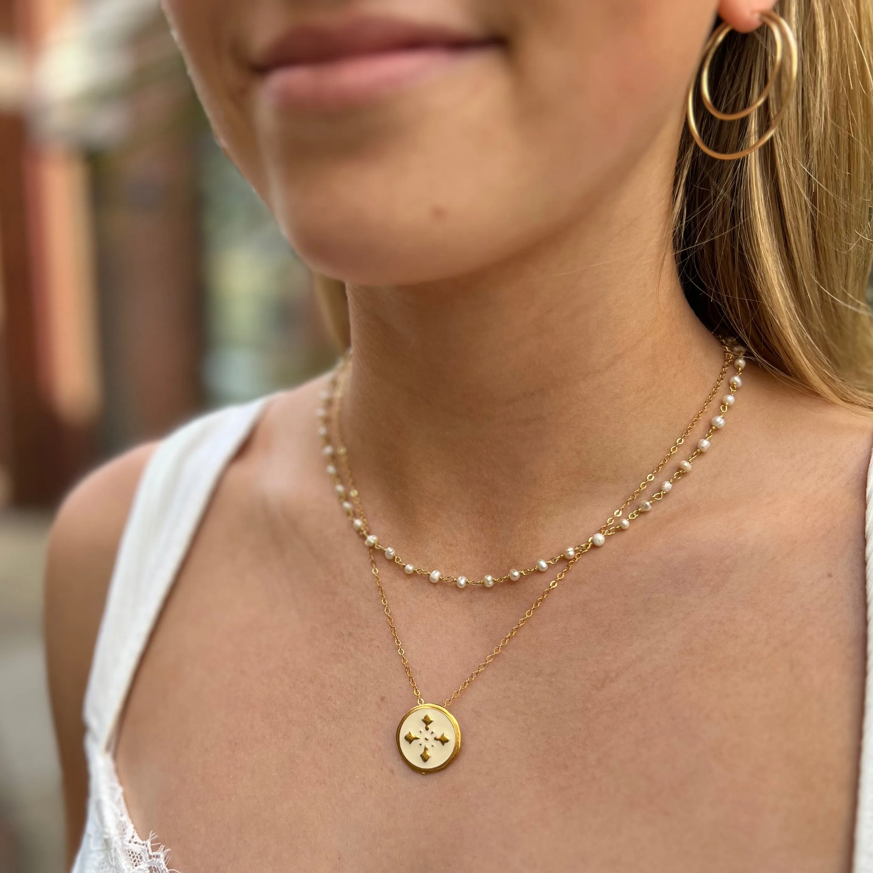 Pearl Chain Necklace