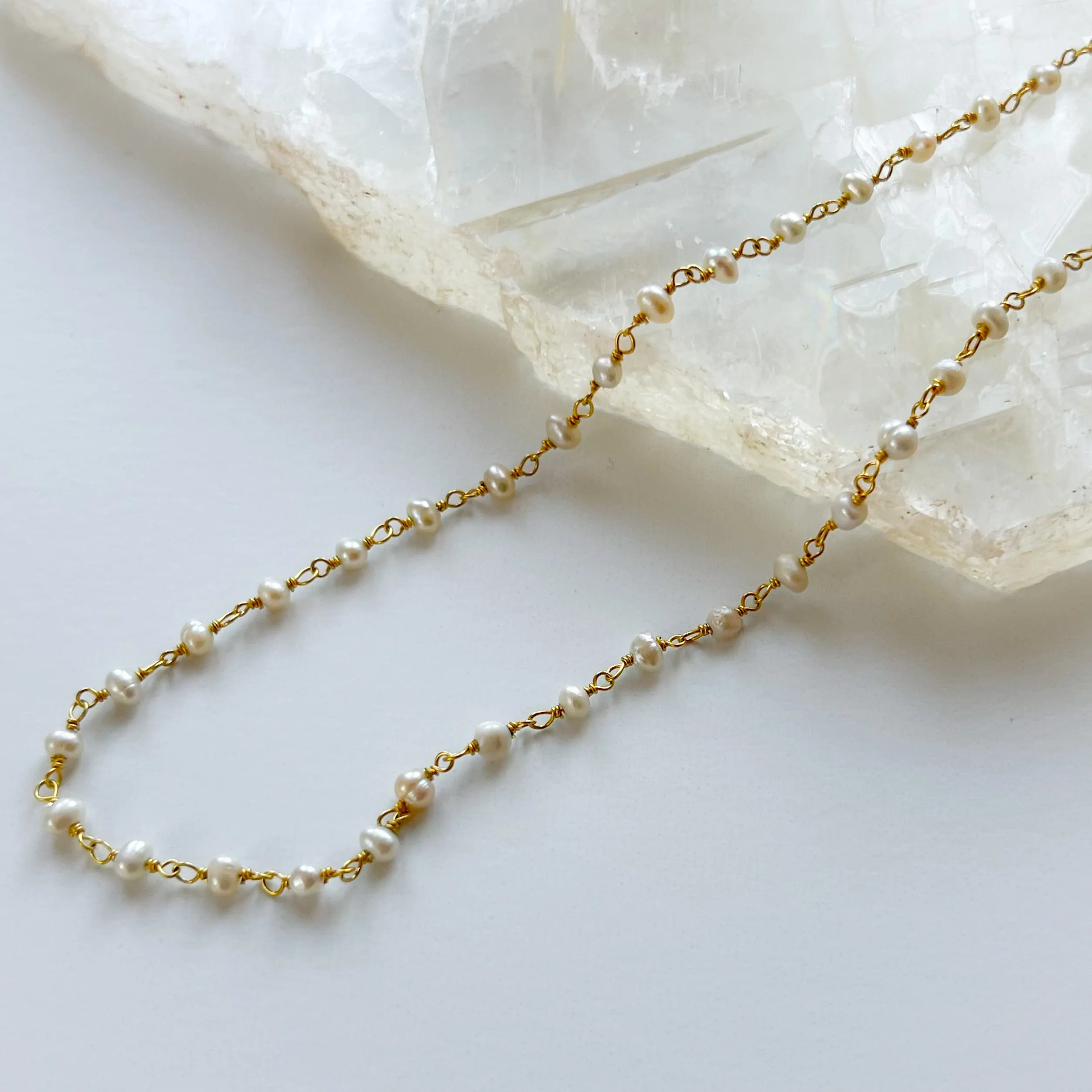 Pearl Chain Necklace