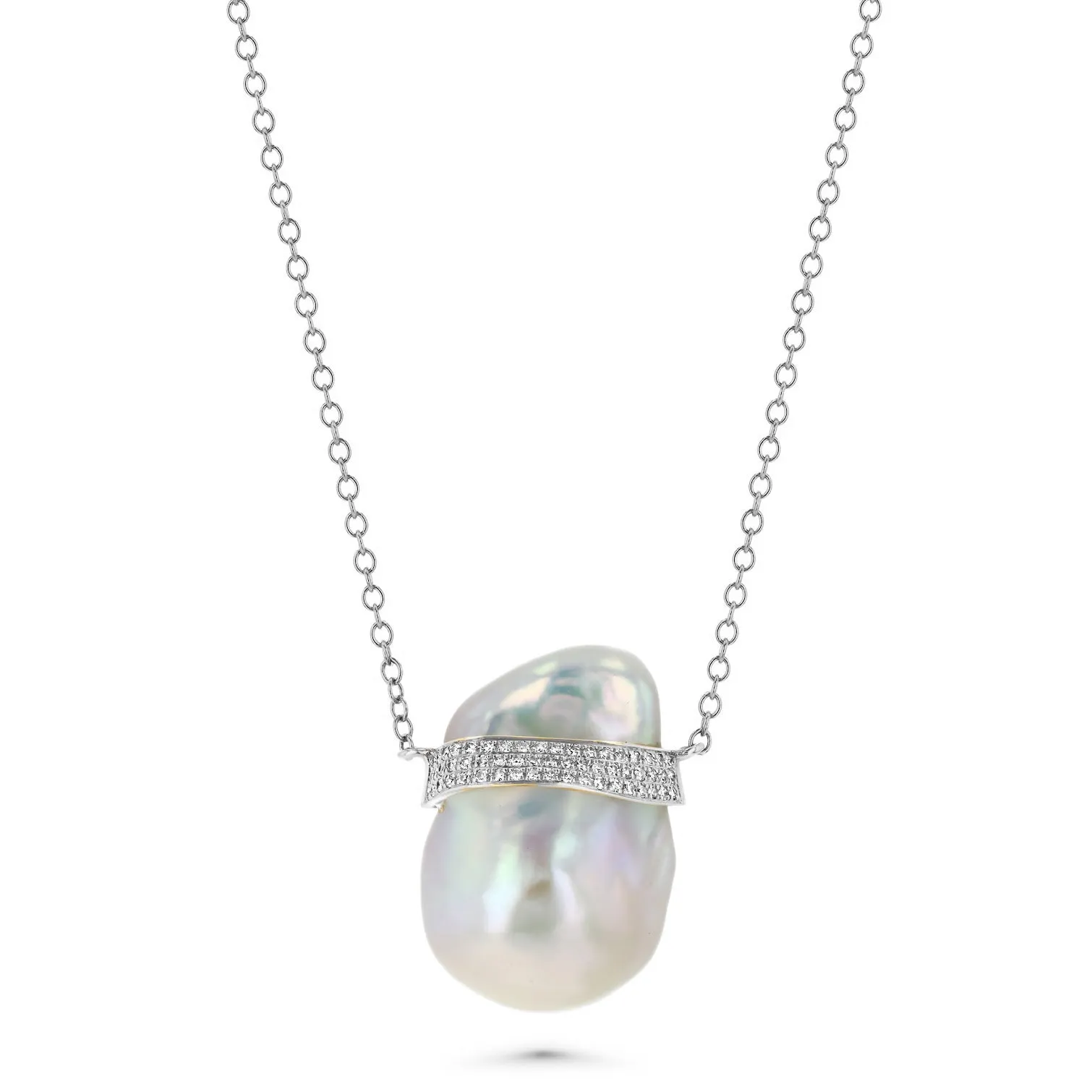 Pearl Wrapped Necklace