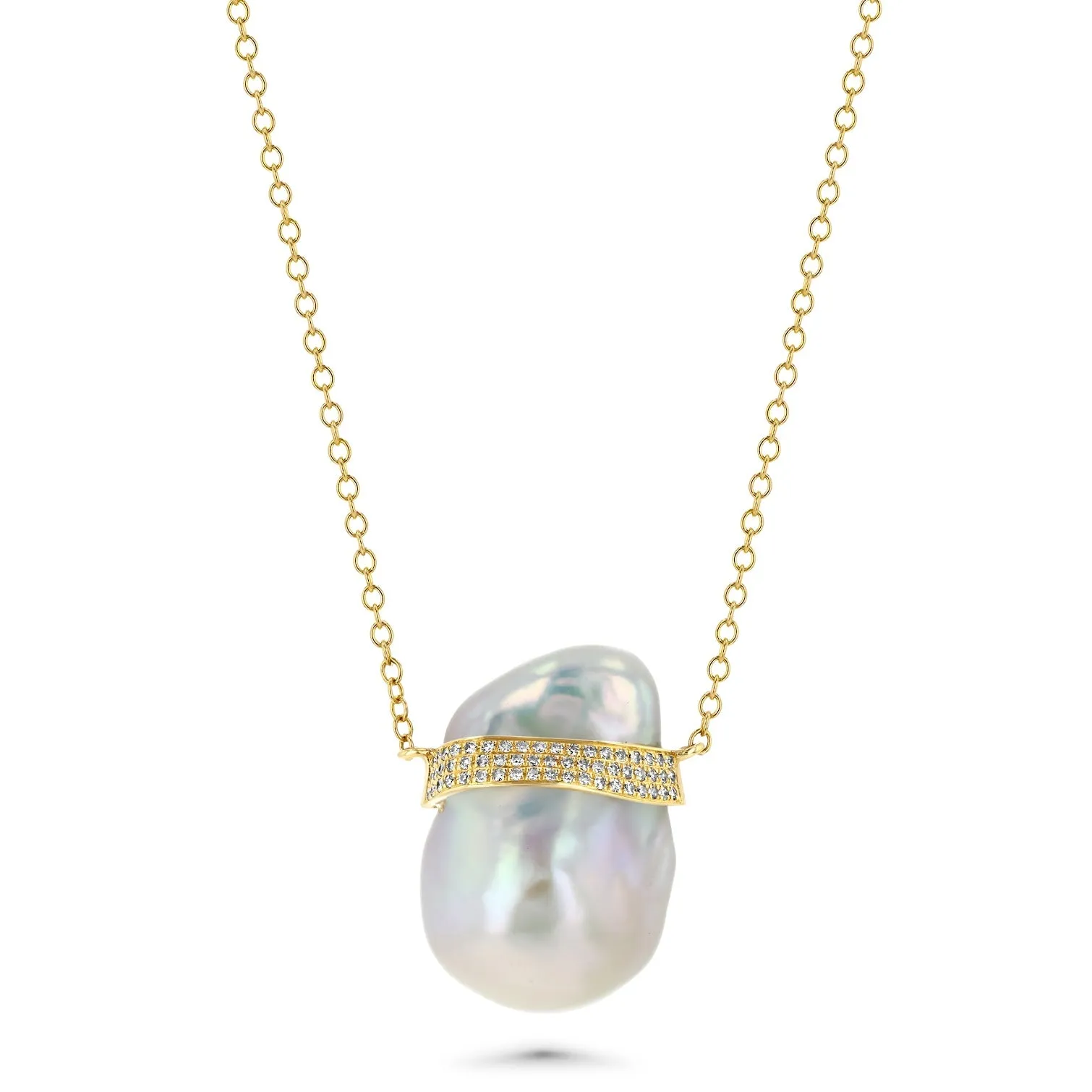 Pearl Wrapped Necklace